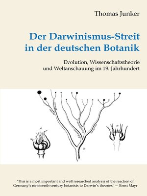 cover image of Der Darwinismus-Streit in der deutschen Botanik